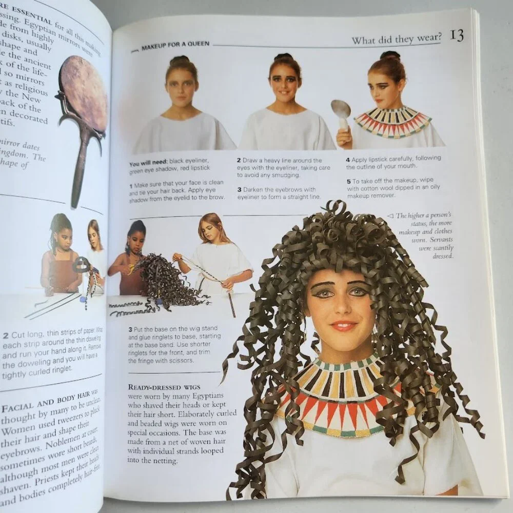 Ancient Egypt Make it Work Book Paperback Book Textbook School Supplies Classroo